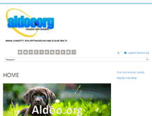 Tablet Screenshot of aldoo.org